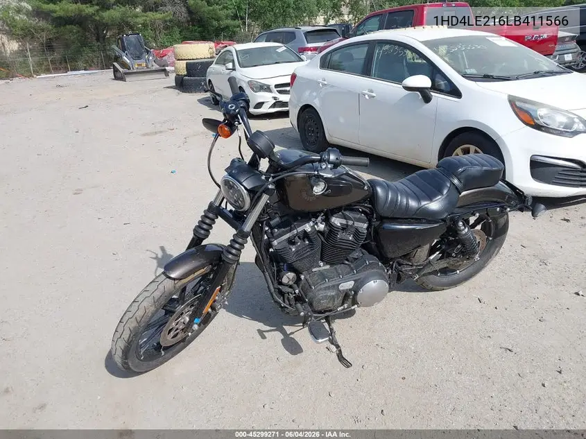 2020 Harley-Davidson Xl883 N VIN: 1HD4LE216LB411566 Lot: 45299271