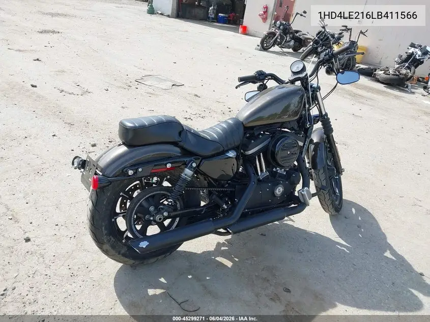 2020 Harley-Davidson Xl883 N VIN: 1HD4LE216LB411566 Lot: 45299271