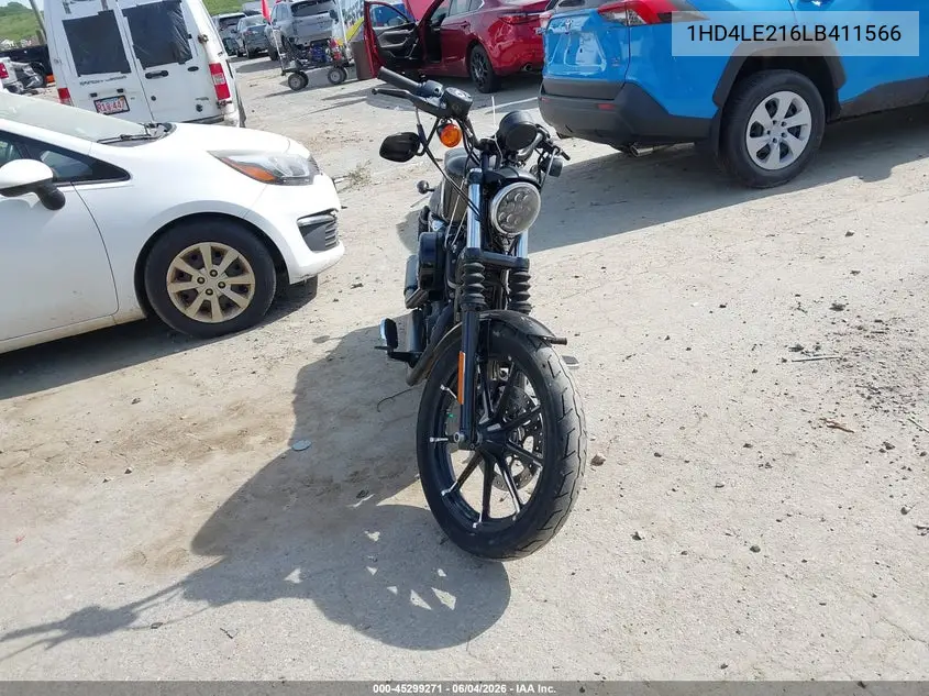 2020 Harley-Davidson Xl883 N VIN: 1HD4LE216LB411566 Lot: 45299271