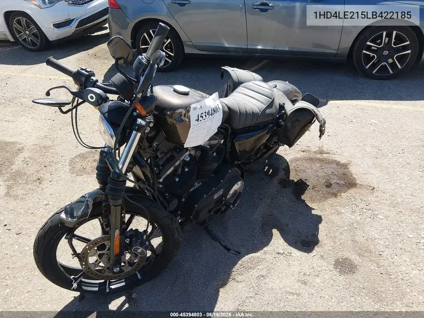 2020 Harley-Davidson Xl883 N VIN: 1HD4LE215LB422185 Lot: 45394803