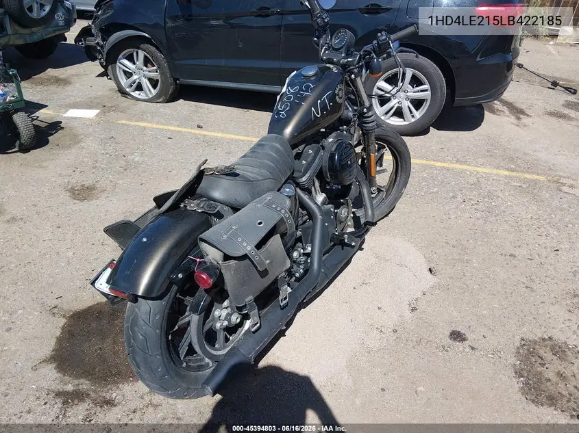 2020 Harley-Davidson Xl883 N VIN: 1HD4LE215LB422185 Lot: 45394803