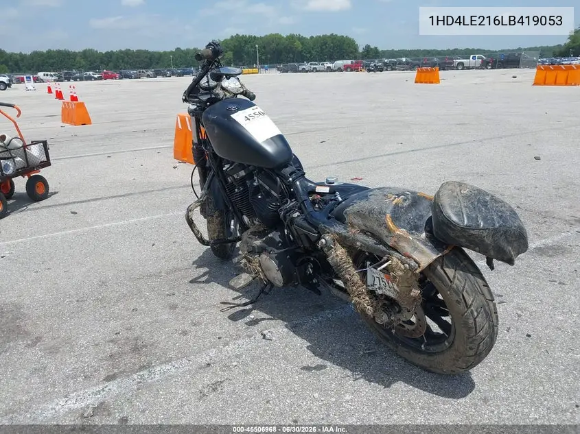 2020 Harley-Davidson Xl883 N VIN: 1HD4LE216LB419053 Lot: 45506968