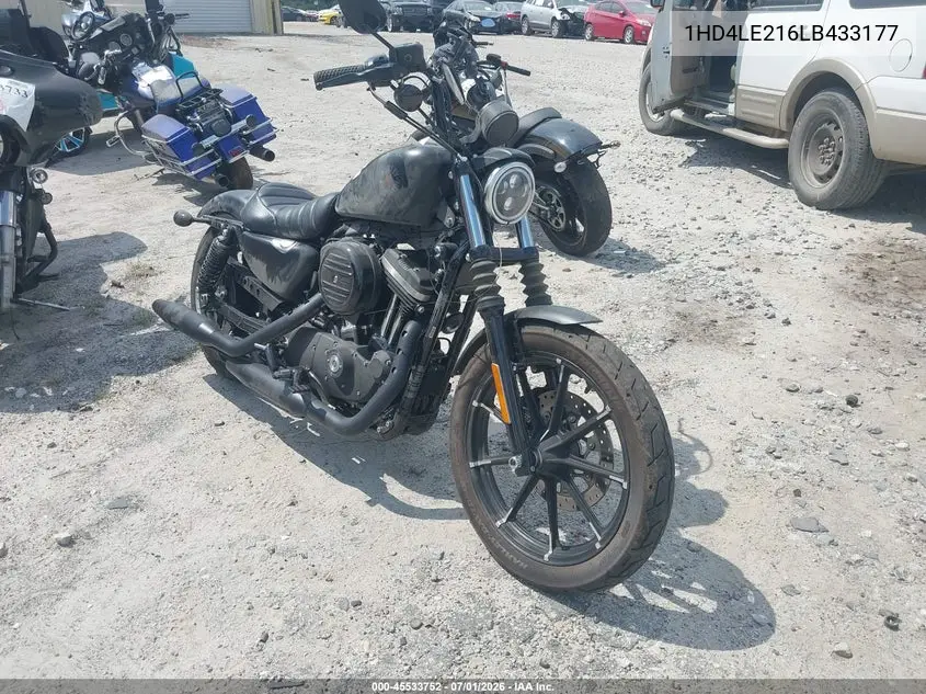 2020 Harley-Davidson Xl883 N VIN: 1HD4LE216LB433177 Lot: 45533752