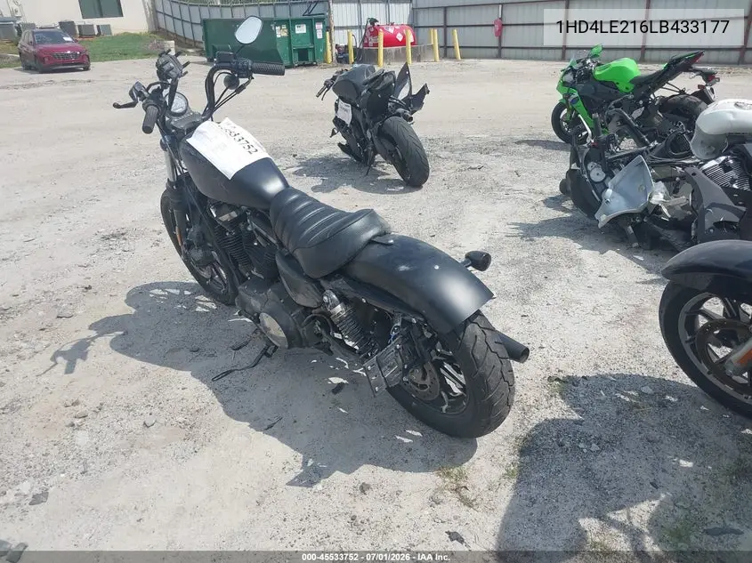 2020 Harley-Davidson Xl883 N VIN: 1HD4LE216LB433177 Lot: 45533752