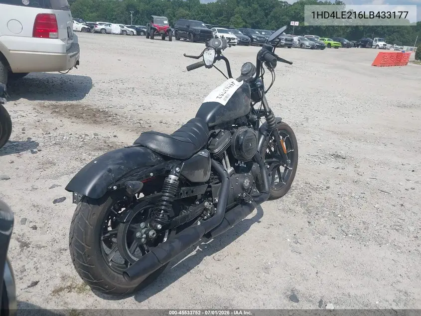 2020 Harley-Davidson Xl883 N VIN: 1HD4LE216LB433177 Lot: 45533752