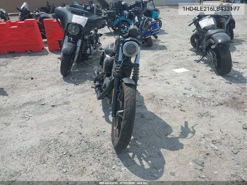 2020 Harley-Davidson Xl883 N VIN: 1HD4LE216LB433177 Lot: 45533752