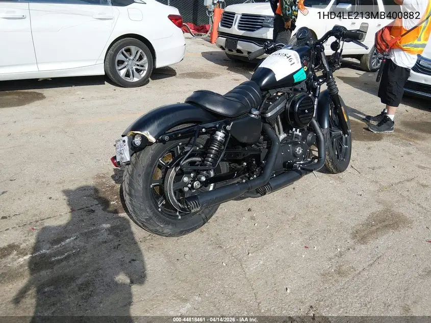 2021 Harley-Davidson Xl883 N VIN: 1HD4LE213MB400882 Lot: 44818461