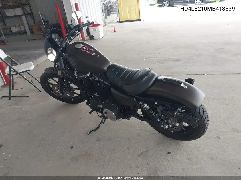 2021 Harley-Davidson Xl883 N VIN: 1HD4LE210MB413539 Lot: 45061921