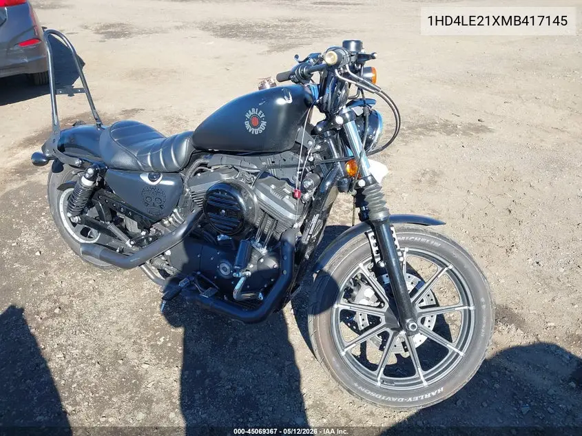 2021 Harley-Davidson Xl883 N VIN: 1HD4LE21XMB417145 Lot: 45069367