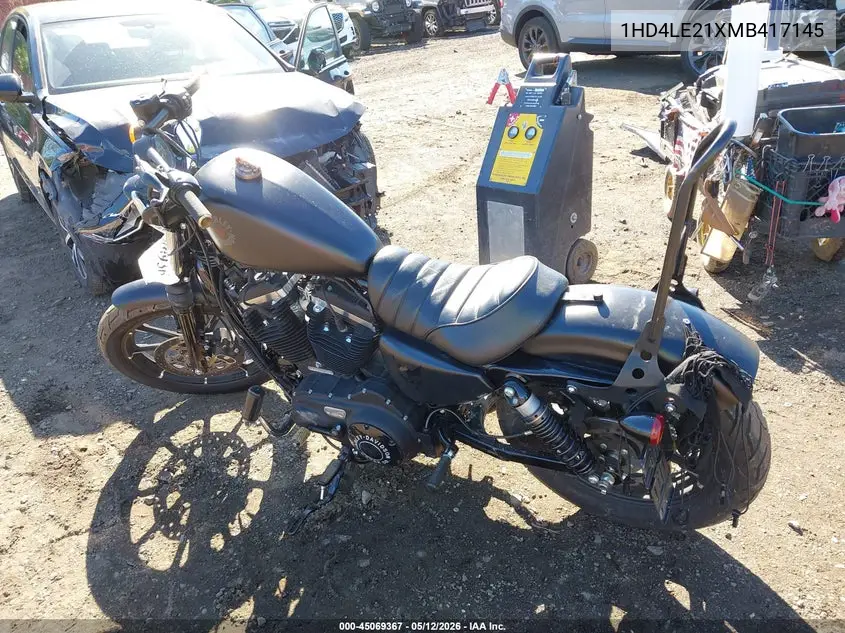 2021 Harley-Davidson Xl883 N VIN: 1HD4LE21XMB417145 Lot: 45069367