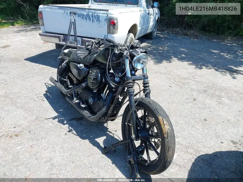 2021 Harley-Davidson Xl883 N VIN: 1HD4LE216MB418826 Lot: 45292833