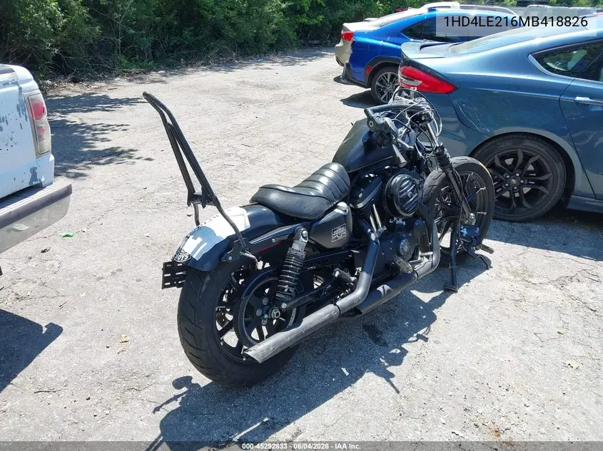 2021 Harley-Davidson Xl883 N VIN: 1HD4LE216MB418826 Lot: 45292833