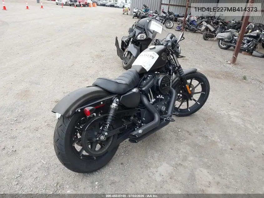 2021 Harley-Davidson Xl883 N VIN: 1HD4LE227MB414373 Lot: 45535159
