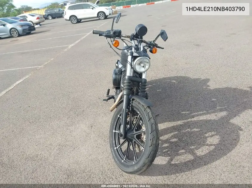 2022 Harley-Davidson Xl883 N VIN: 1HD4LE210NB403790 Lot: 43045081