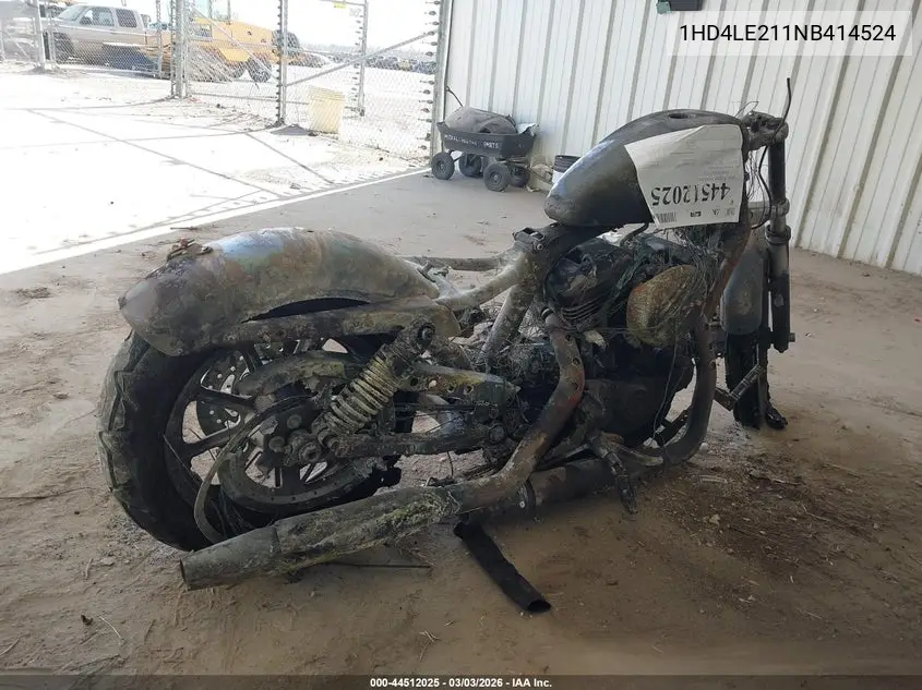 2022 Harley-Davidson Xl883 N VIN: 1HD4LE211NB414524 Lot: 44512025