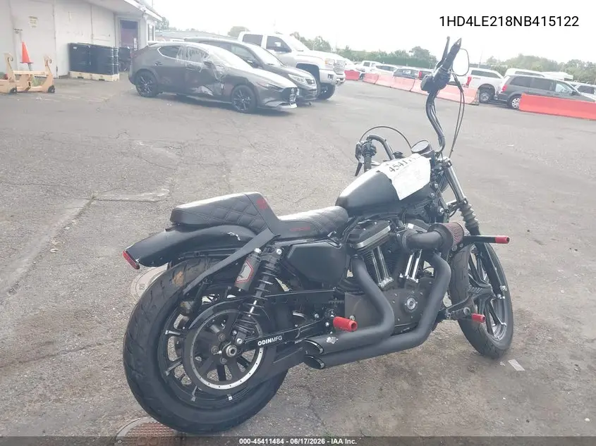 2022 Harley-Davidson Xl883 N VIN: 1HD4LE218NB415122 Lot: 45411484