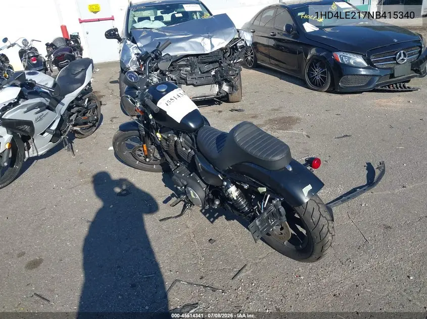 2022 Harley-Davidson Xl883 N VIN: 1HD4LE217NB415340 Lot: 45514341