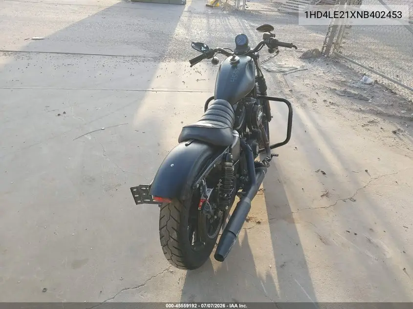 2022 Harley-Davidson Xl883 N VIN: 1HD4LE21XNB402453 Lot: 45559192
