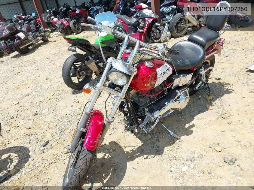 1993 Harley-Davidson Fxdl VIN: 1HD1GDL16PY307260 Lot: 45397397