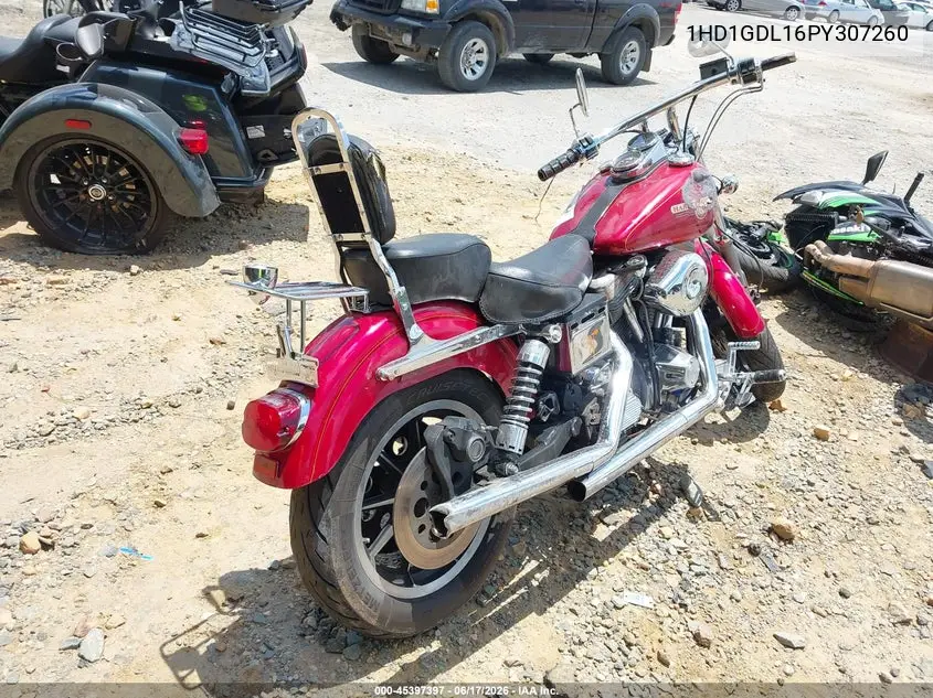 1993 Harley-Davidson Fxdl VIN: 1HD1GDL16PY307260 Lot: 45397397