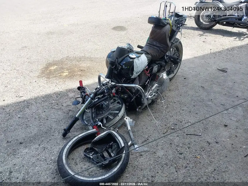 2004 Harley-Davidson Fxdli VIN: 1HD1GNW124K304095 Lot: 44572880