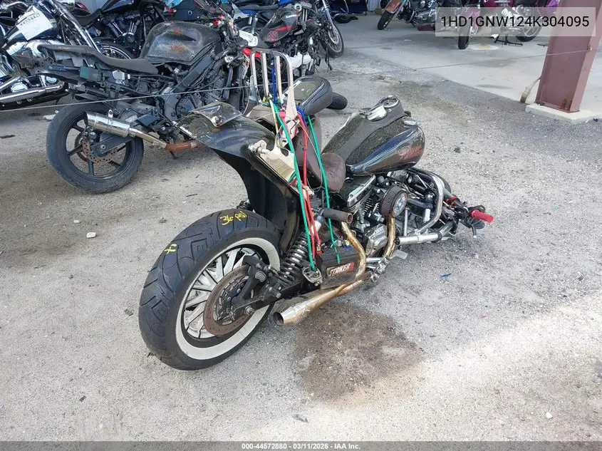 2004 Harley-Davidson Fxdli VIN: 1HD1GNW124K304095 Lot: 44572880