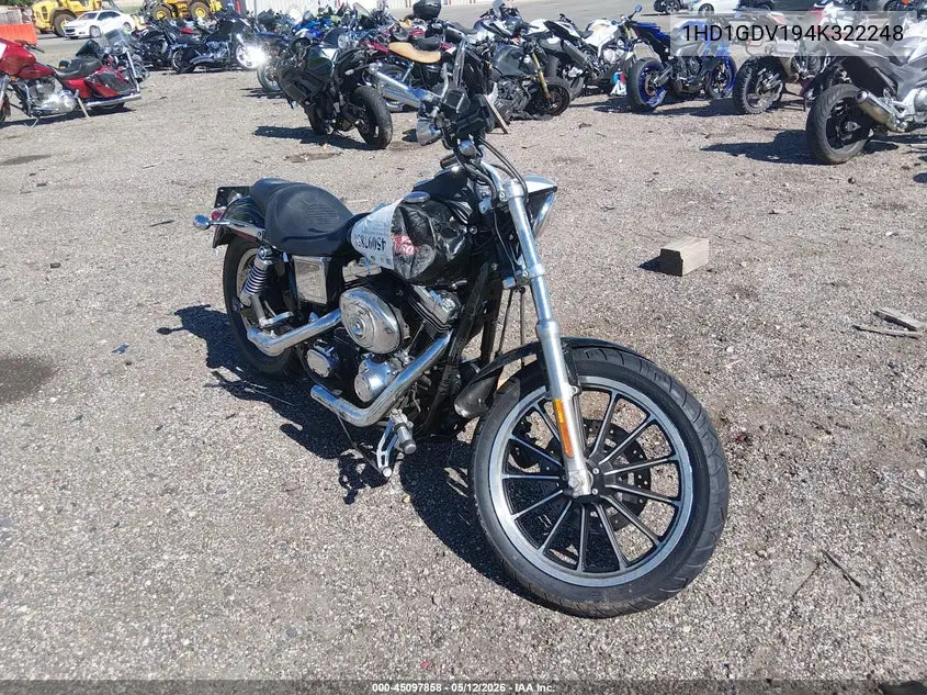 2004 Harley-Davidson Fxdl VIN: 1HD1GDV194K322248 Lot: 45097858
