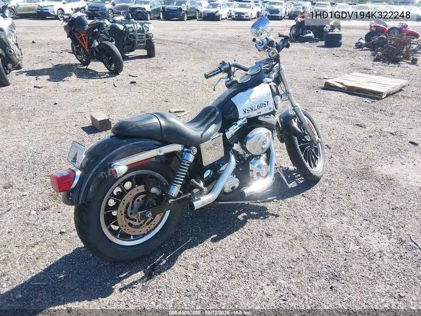 2004 Harley-Davidson Fxdl VIN: 1HD1GDV194K322248 Lot: 45097858