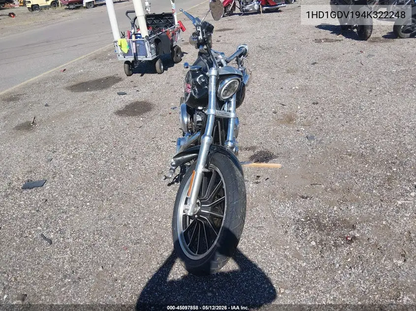 2004 Harley-Davidson Fxdl VIN: 1HD1GDV194K322248 Lot: 45097858