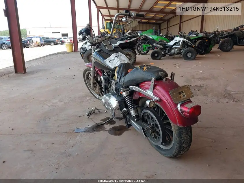 2004 Harley-Davidson Fxdli VIN: 1HD1GNW194K313215 Lot: 45252074