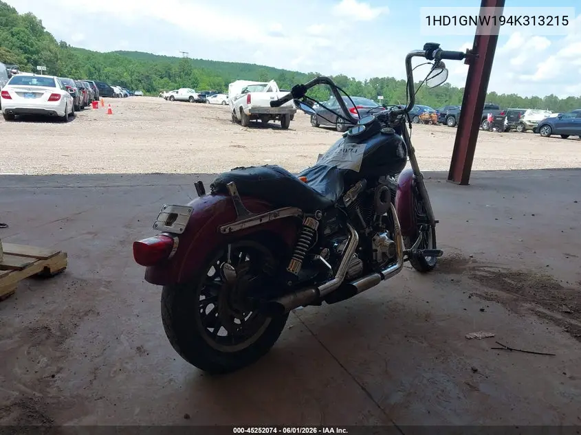 2004 Harley-Davidson Fxdli VIN: 1HD1GNW194K313215 Lot: 45252074