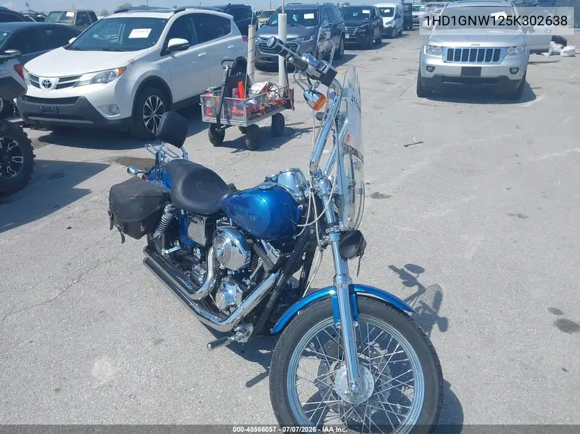 2005 Harley-Davidson Fxdli VIN: 1HD1GNW125K302638 Lot: 45566057