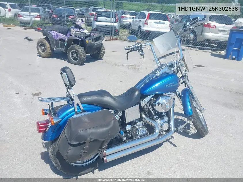 2005 Harley-Davidson Fxdli VIN: 1HD1GNW125K302638 Lot: 45566057