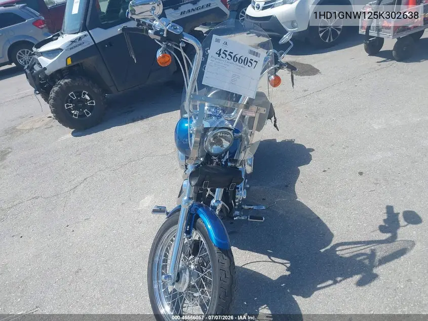 2005 Harley-Davidson Fxdli VIN: 1HD1GNW125K302638 Lot: 45566057