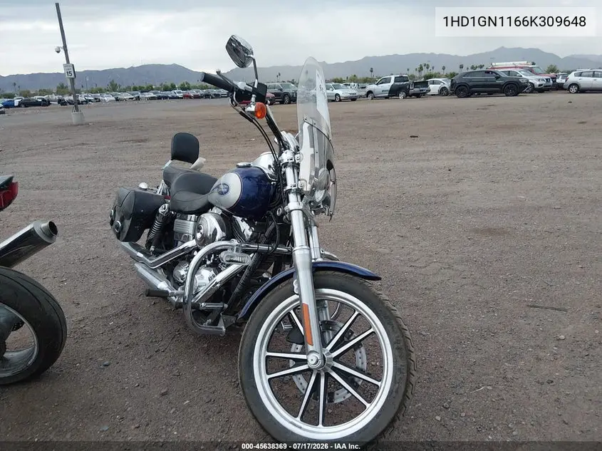 2006 Harley-Davidson Fxdli VIN: 1HD1GN1166K309648 Lot: 45638369