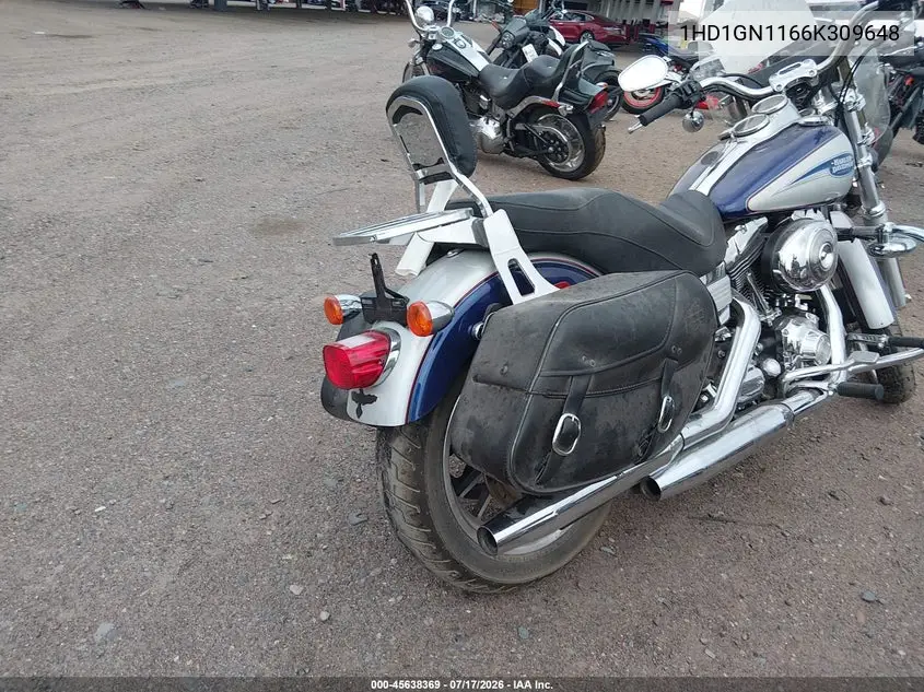 2006 Harley-Davidson Fxdli VIN: 1HD1GN1166K309648 Lot: 45638369