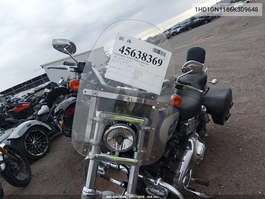 2006 Harley-Davidson Fxdli VIN: 1HD1GN1166K309648 Lot: 45638369