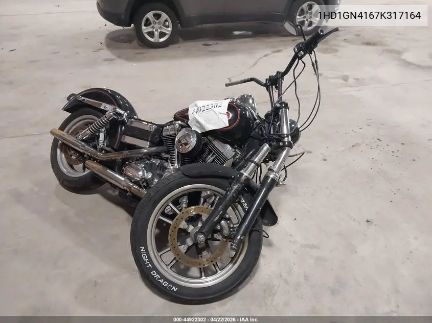 2007 Harley-Davidson Fxdl VIN: 1HD1GN4167K317164 Lot: 44922302