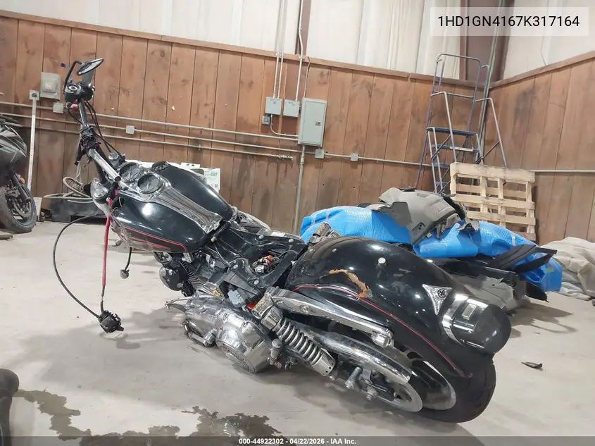 2007 Harley-Davidson Fxdl VIN: 1HD1GN4167K317164 Lot: 44922302