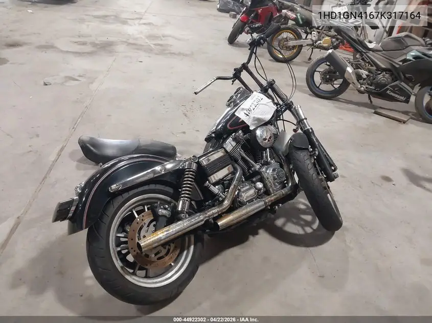 2007 Harley-Davidson Fxdl VIN: 1HD1GN4167K317164 Lot: 44922302