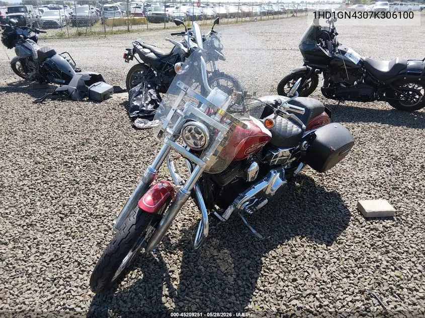 2007 Harley-Davidson Fxdl VIN: 1HD1GN4307K306100 Lot: 45209251