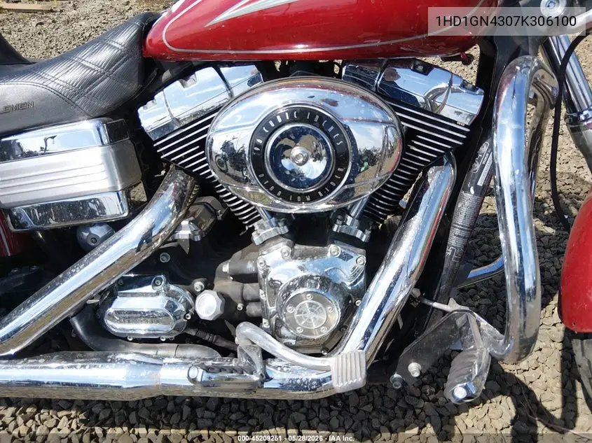2007 Harley-Davidson Fxdl VIN: 1HD1GN4307K306100 Lot: 45209251