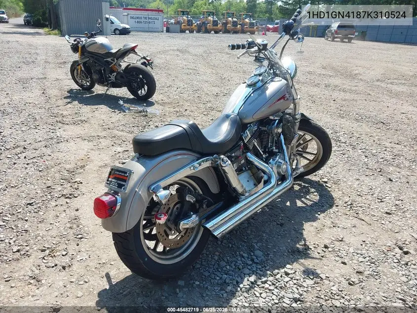 2007 Harley-Davidson Fxdl VIN: 1HD1GN4187K310524 Lot: 45482719