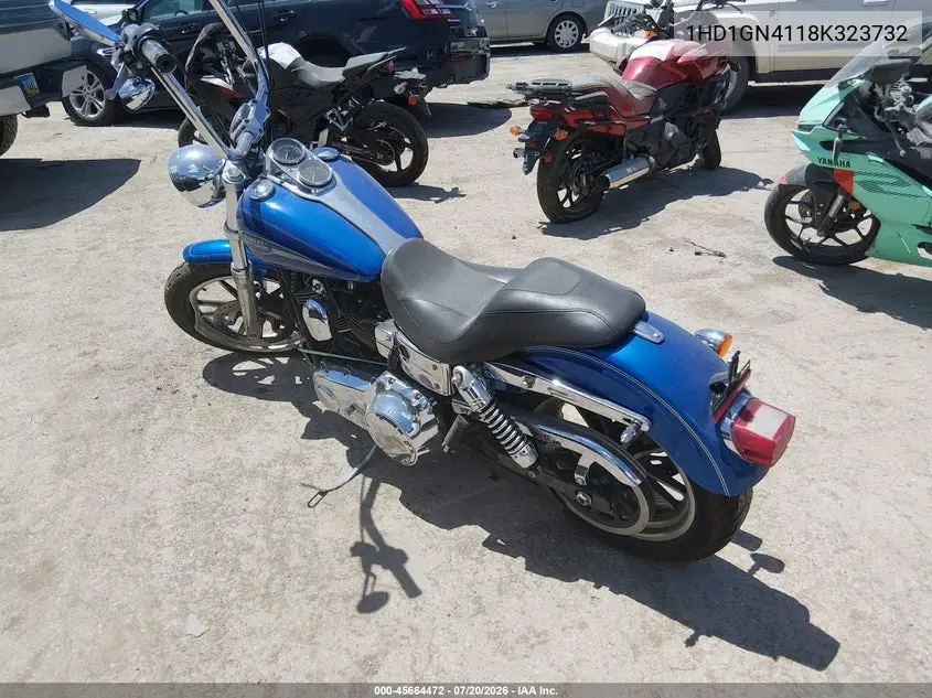 2008 Harley-Davidson Fxdl VIN: 1HD1GN4118K323732 Lot: 45664472