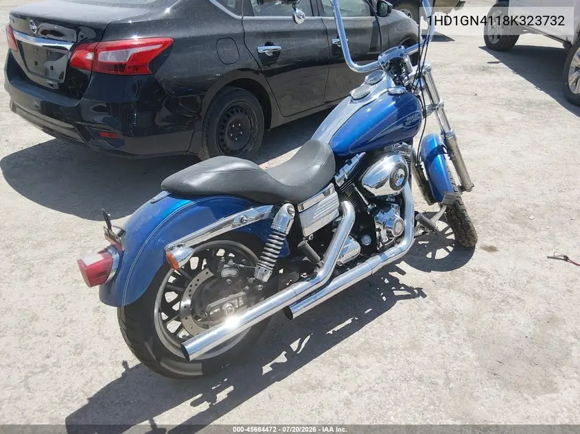 2008 Harley-Davidson Fxdl VIN: 1HD1GN4118K323732 Lot: 45664472