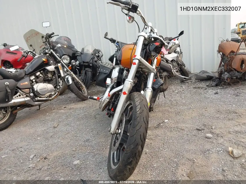 2014 Harley-Davidson Fxdl Dyna Low Rider VIN: 1HD1GNM2XEC332007 Lot: 45578073