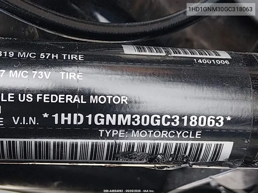 2016 Harley-Davidson Fxdl Dyna Low Rider VIN: 1HD1GNM30GC318063 Lot: 44954092