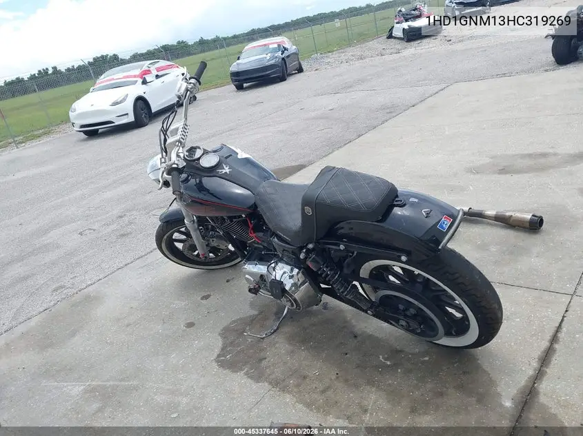 2017 Harley-Davidson Fxdl Dyna Low Rider VIN: 1HD1GNM13HC319269 Lot: 45337645