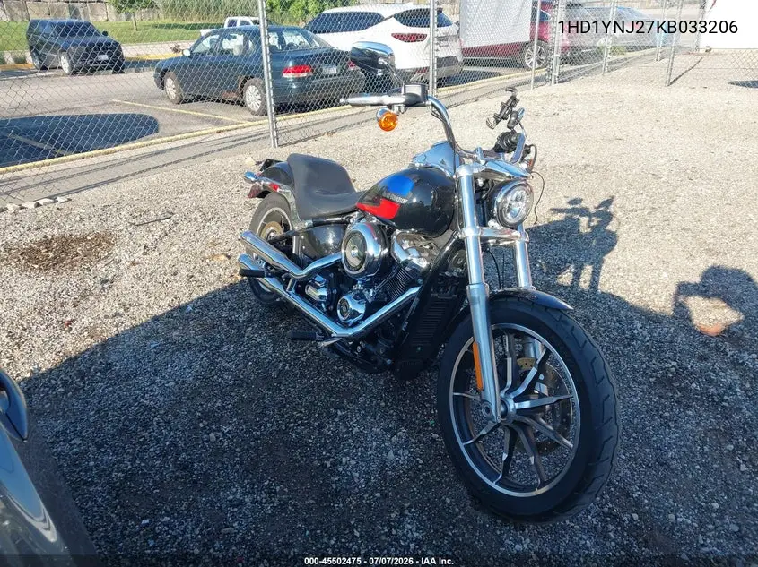 2019 Harley-Davidson Fxlr VIN: 1HD1YNJ27KB033206 Lot: 45502475