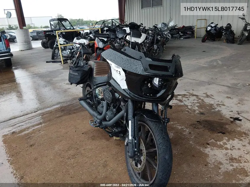 2020 Harley-Davidson Fxlrs VIN: 1HD1YWK15LB017745 Lot: 44913553